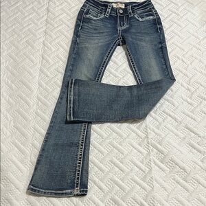 Shyanne Dark Blue Flare Jeans